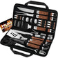 Stainless Steel 29-Piece BBQ Set