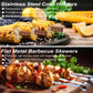 Stainless Steel 29-Piece BBQ Set