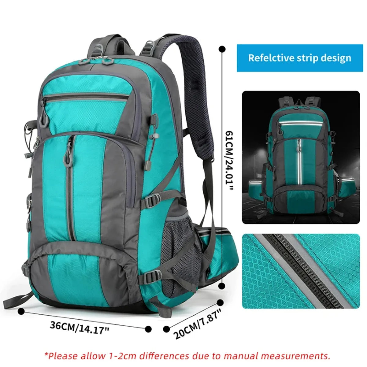 50L Large Outdoor Camping Backpack